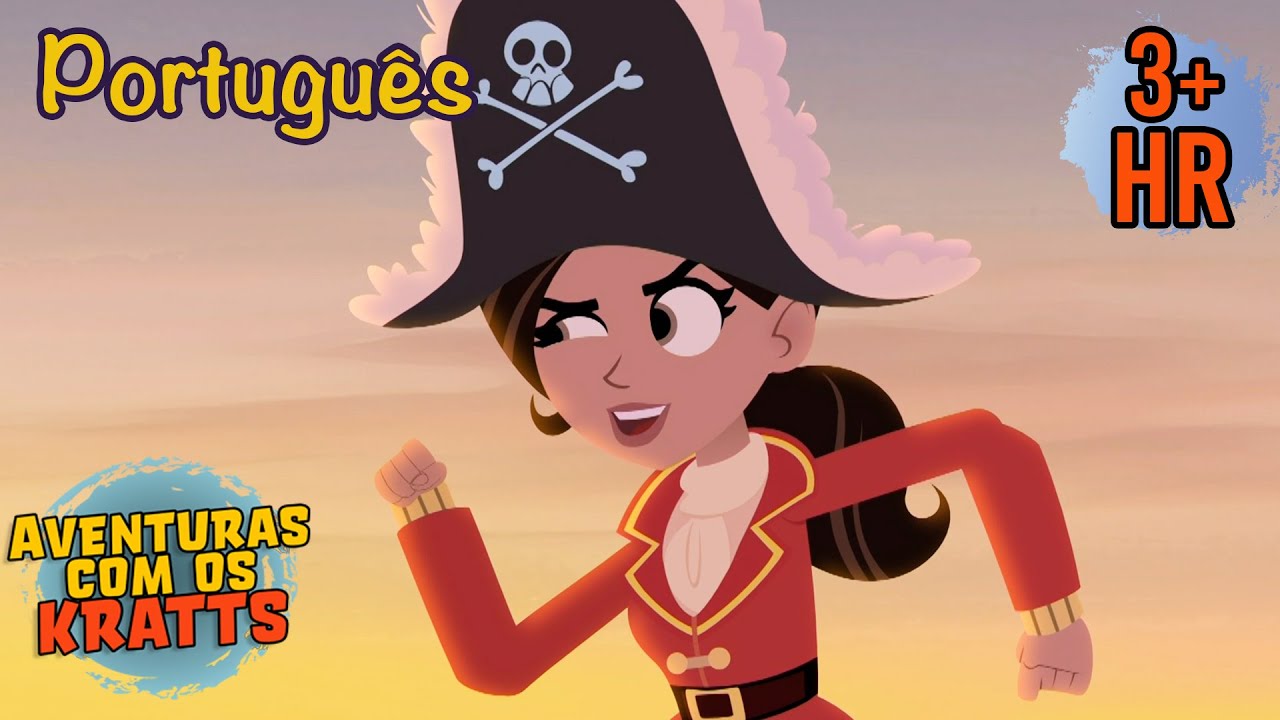 Uma aventura pirata [epis&oacute;dios completos] Aventuras com os Kratts