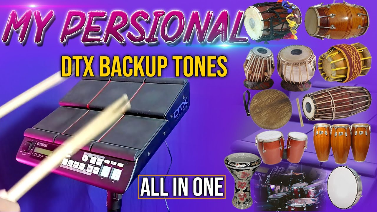 YAMAHA DTX TONES & BACKUP_7337579935 FULL DEMO__