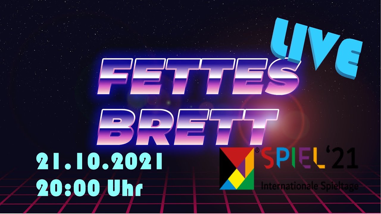 Livestream - SPIEL21, Kickstarter, uvm.