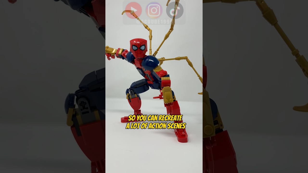 LEGO Iron Spider-Man and Green Goblin Construction Figures Review