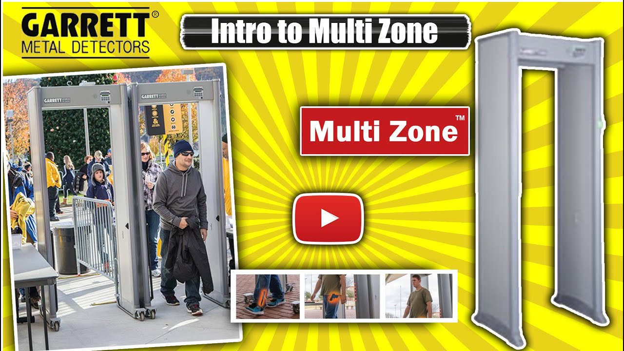 Garrett Multi Zone Walk Through Metal Detector: Introduction
