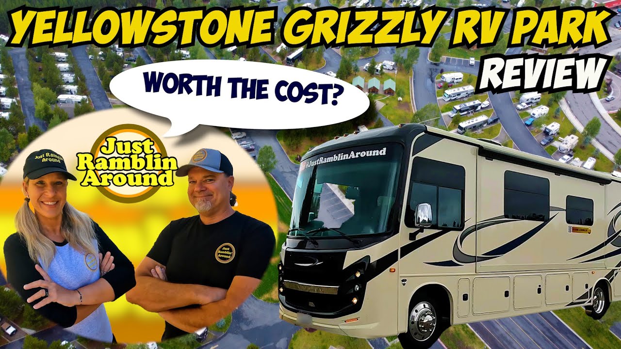WORTH THE COST? Yellowstone Grizzly RV Park Review! West Yellowstone, Montana #rvlife