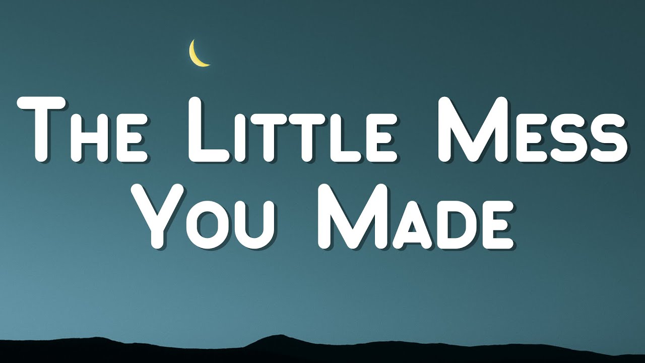 The Favors, FINNEAS, Ashe - The Little Mess You Made (Lyric Video)