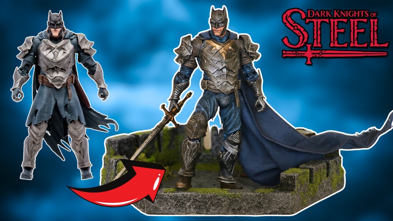 Пользовательская фигурка Бэтмена из «Тёмных рыцарей стали» от McFarlane Toys | ИНДИВИДУАЛЬНЫЕ КОЛ...
