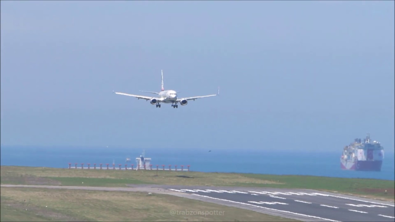 Yenilenen Piste İnen Uçaklar - Planespotting from Trabzon Airport (01.06.2020)
