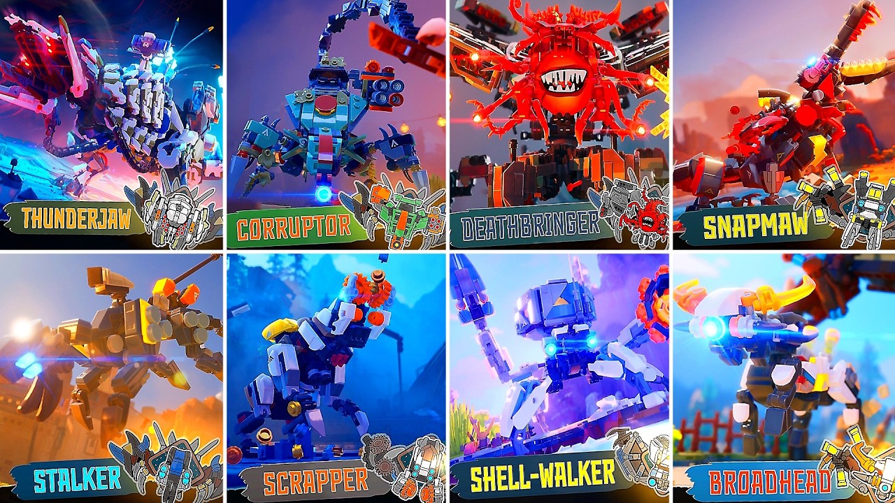 LEGO Horizon Adventures Все типы машин