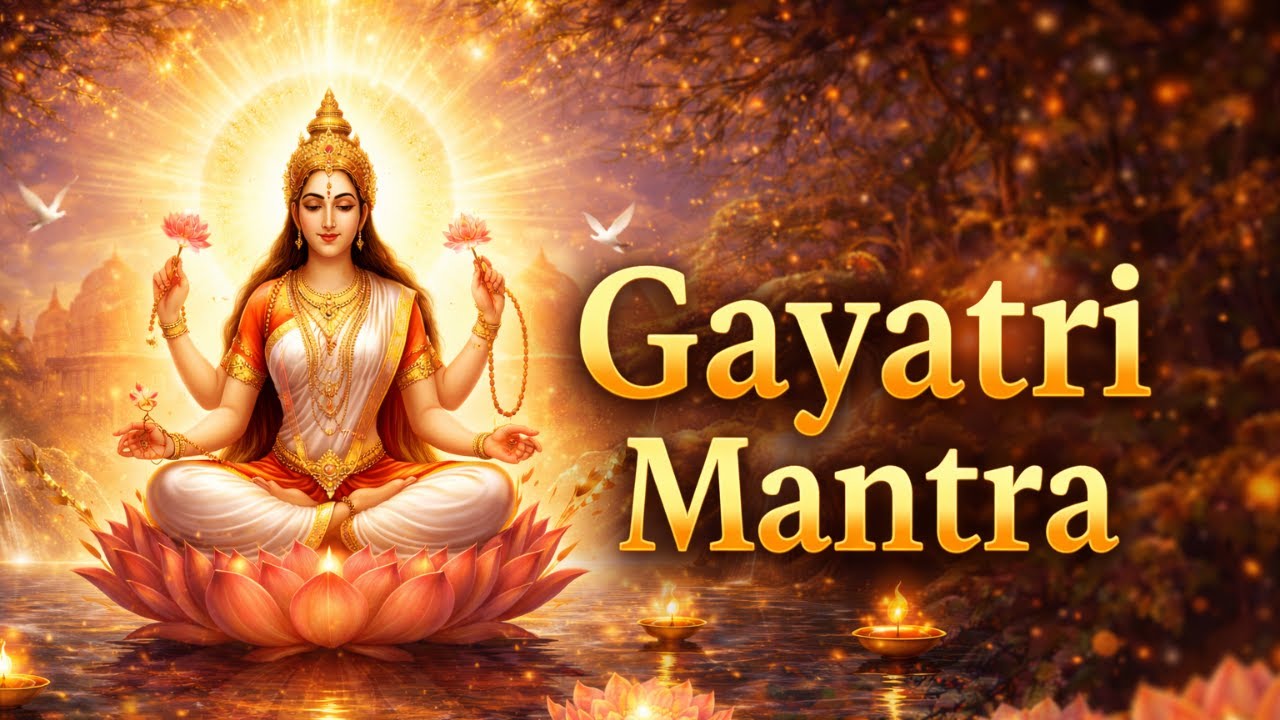 Gayatri Mantra 🌞 | Most Powerful Mantra for Peace, Wisdom & Positive Energy #gayatrimantra #god
