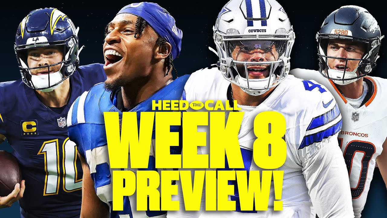 NFL Week 8 Preview of EVERY Game + TNF Recap