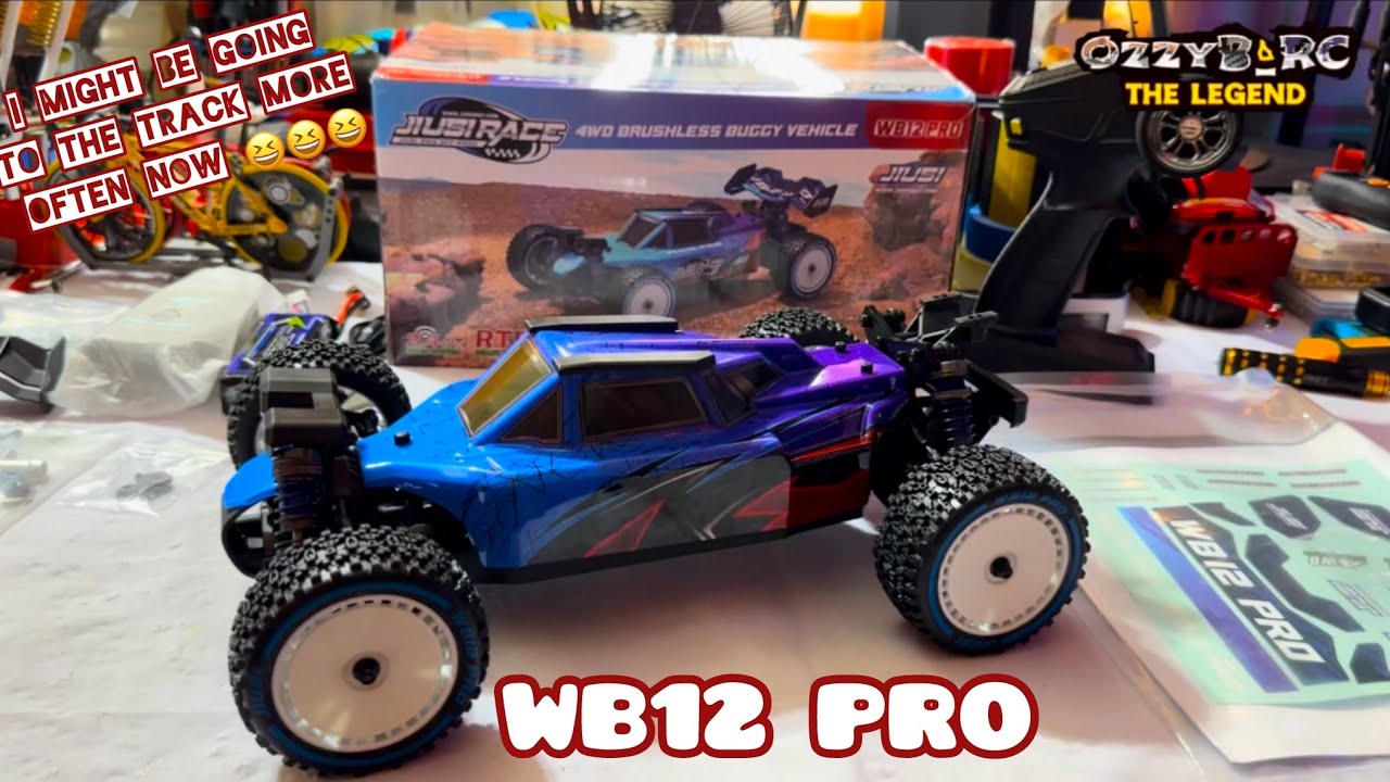 Jiusi WB12 Pro is a Beast on the Track. Jumps so nice🔥🔥 #JIUSI #RCcar, #RCRacing #OzzyB_RC  