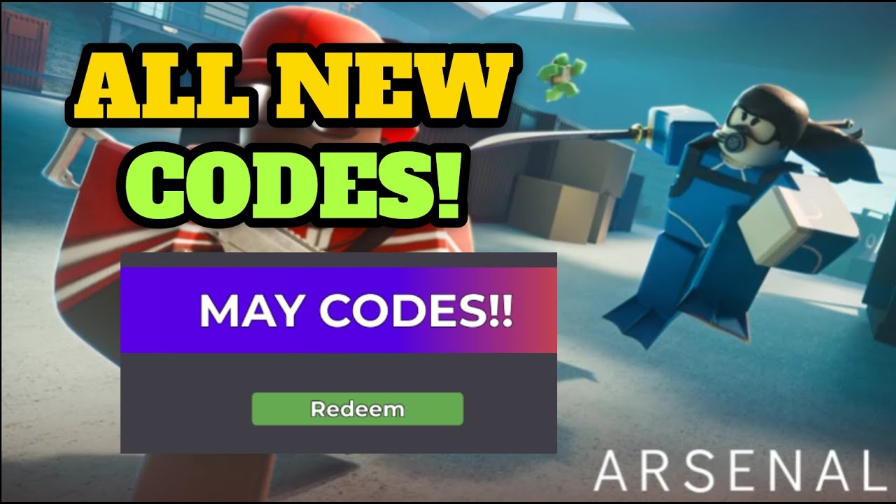🔫 ALL NEW ARSENAL CODES (MAY 2025) &ndash; ROBLOX ARSENAL FREE SKINS & ANNOUNCERS! 🎁