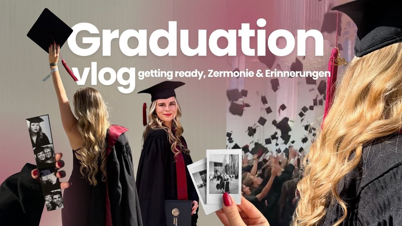 Graduate University with me 🎓 | Getting ready, Feier in Leipzig | ellismemories