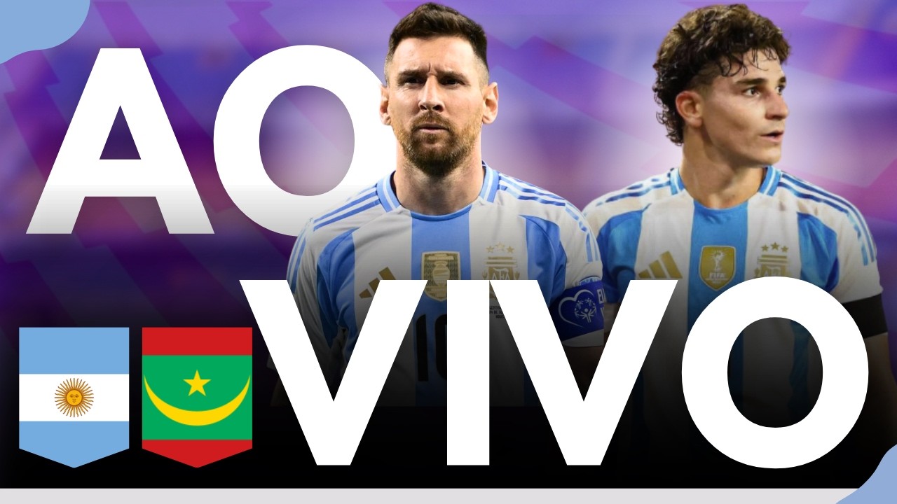 🎥 ARGENTINA 🇦🇷 X MAURIT&Acirc;NIA AO VIVO 🔥 AMISTOSO INTERNACIONAL 2026 | PR&Eacute;-COPA DO MUNDO!