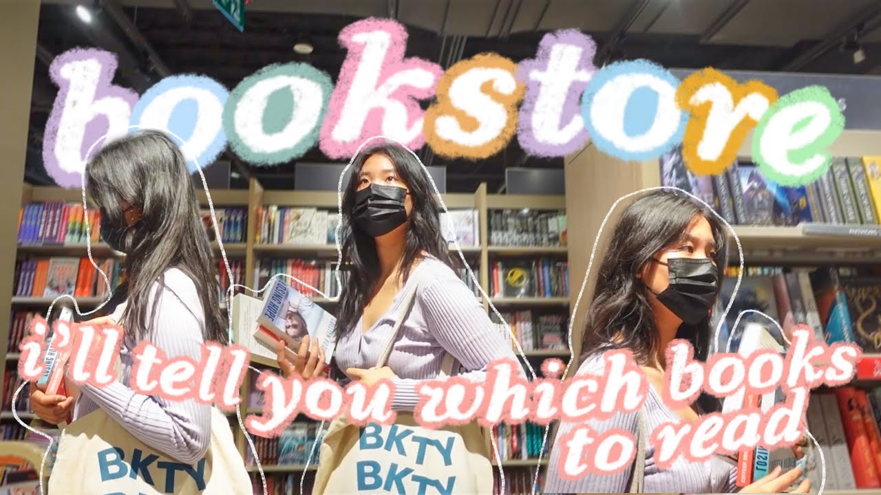 COME TO THE BOOKSTORE WITH ME — book recommendations galore ✨