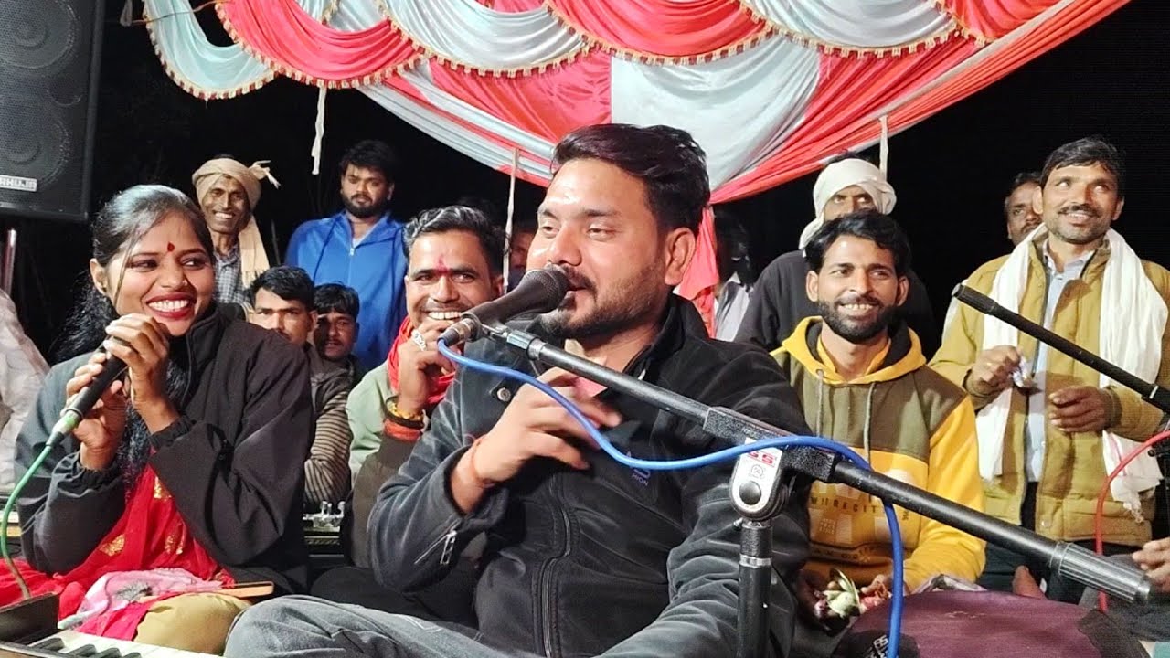 जवाबी राई गायक नन्ना और रोशनी राजपूत बुंदेलखंड स्टार कक्कू भैया new program dashan Nadi baragaon