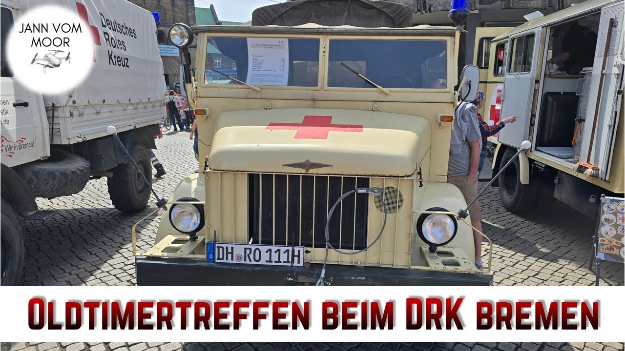Oldtimer ansehen auf dem Bremer Marktplatz mit Insta360 X5