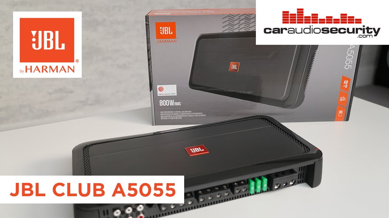 JBL Club A5055 - 5-channel car amp review | Car Audio & Security