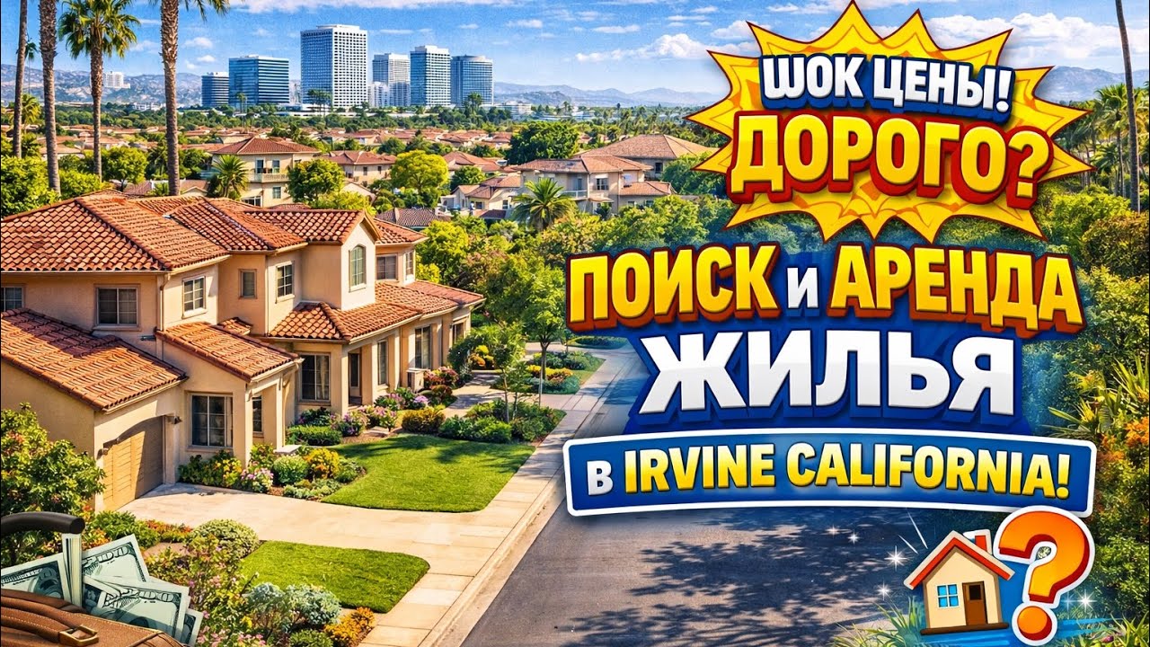 Поиск и аренда жилья в США. Жилье в Ирвайн, Orange County, California.
