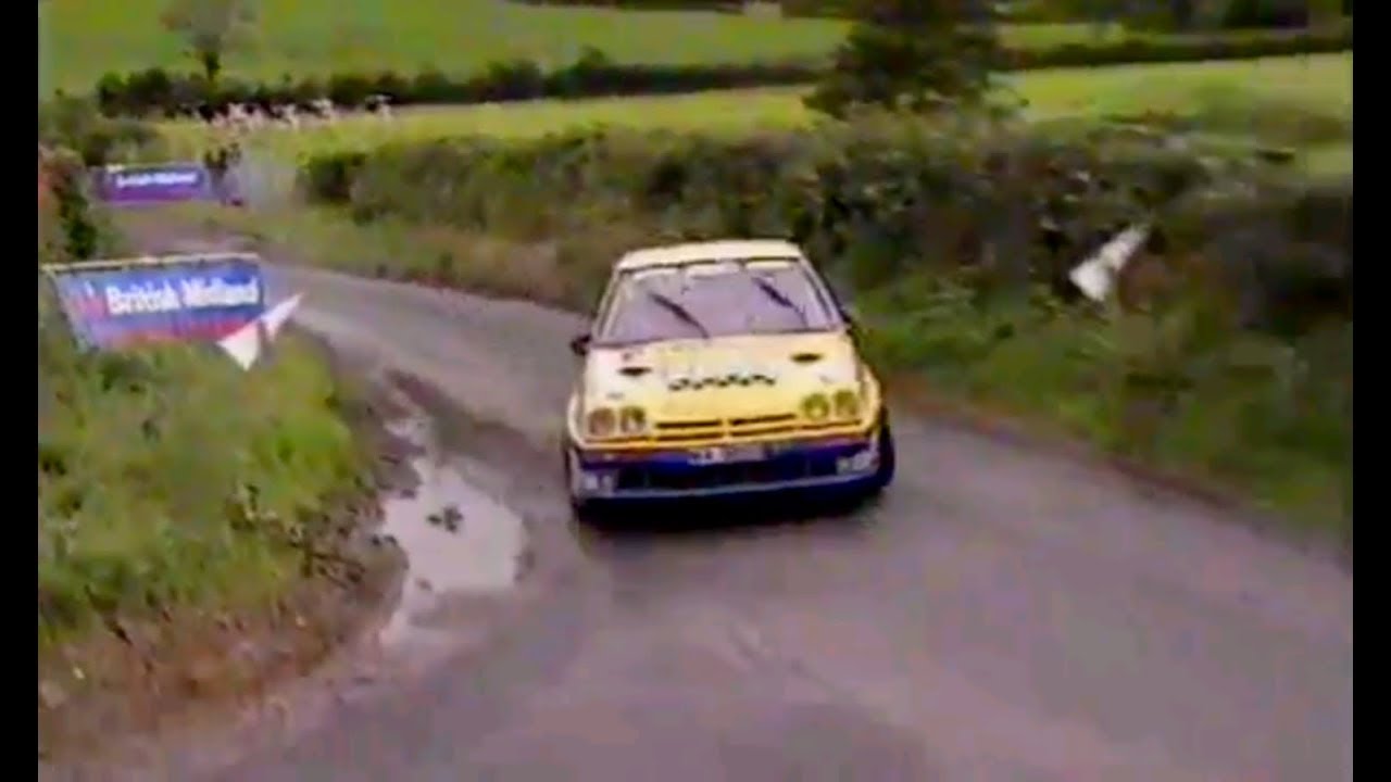Opel Manta 400: British Midland Ulster Rally 1987