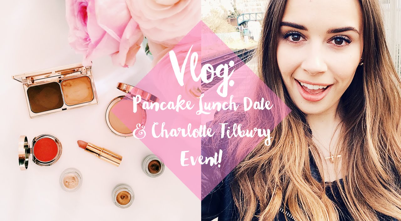 VLOG: Pancake Lunch Date & Charlotte Tilbury Event! | Hello October
