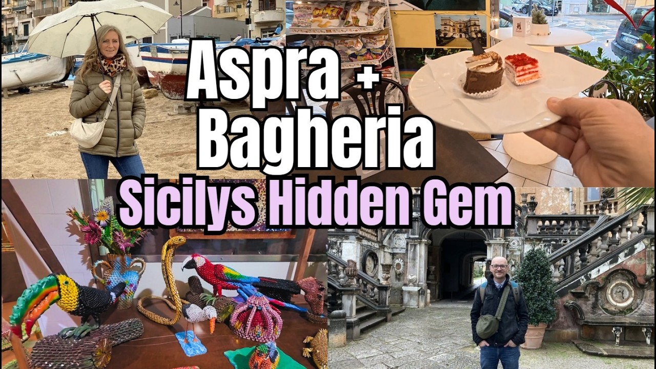 BAGHERIA & ASPRA Sicily-Most SURPRISING Day Trip -Villa of Monsters, Anchovy Museum, Emilio Costanzo