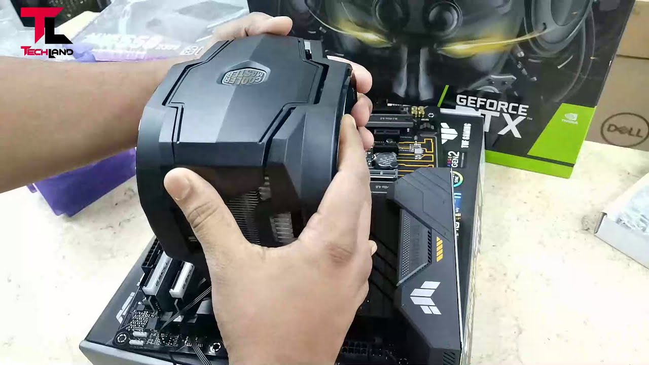 Installation Cooler Master MasterAir MA610P ARGB and Unboxing | Tech Land