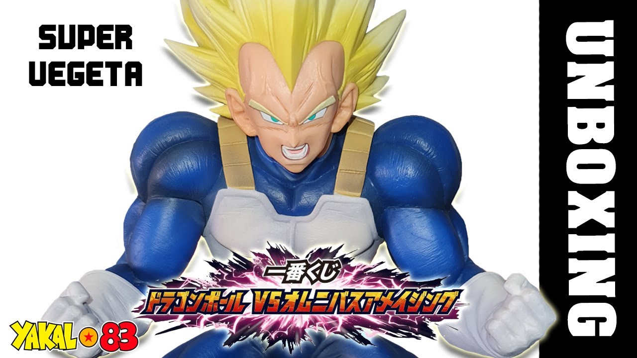 SUPER VEGETA - DRAGON BALL VS OMNIBUS AMAZING - ICHIBAN KUJI - MASTERLISE - UNBOXING