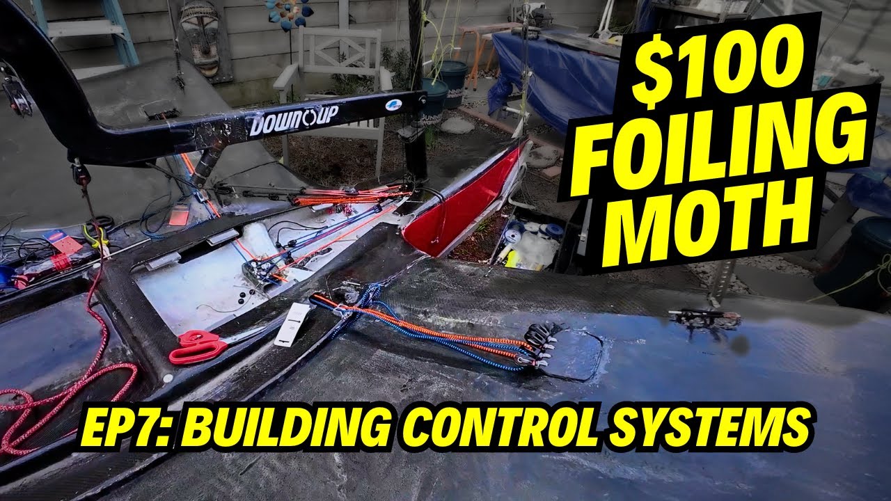 Continuing work on my fastest boat ever! | $100 Foiling Moth EP7