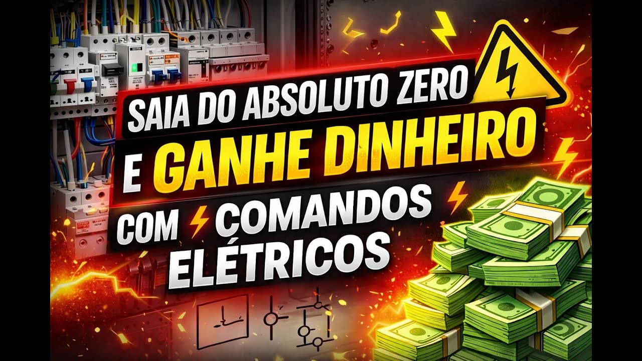 GANHE DINHEIRO COM COMANDOS ELÉTRICOS PARTIDA DIRETA