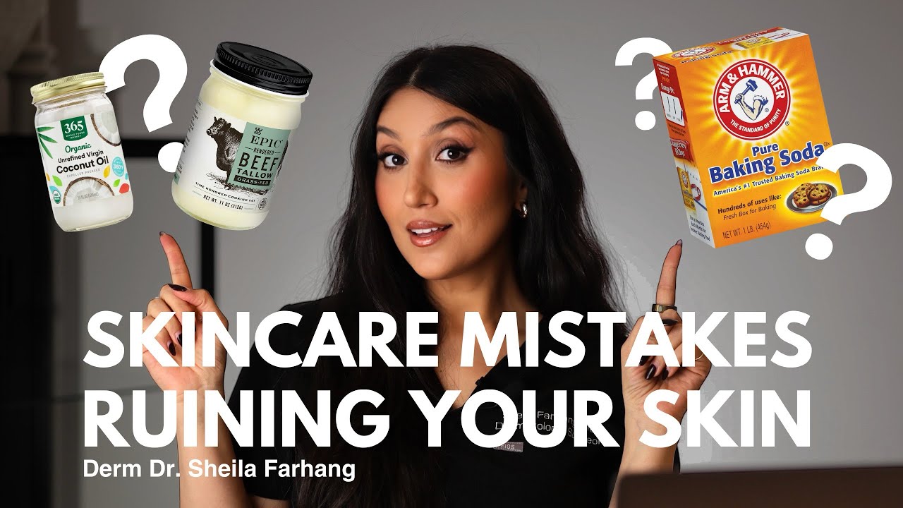 4 Skincare Mistakes Ruining Your Skin | Derm Dr. Sheila Farhang