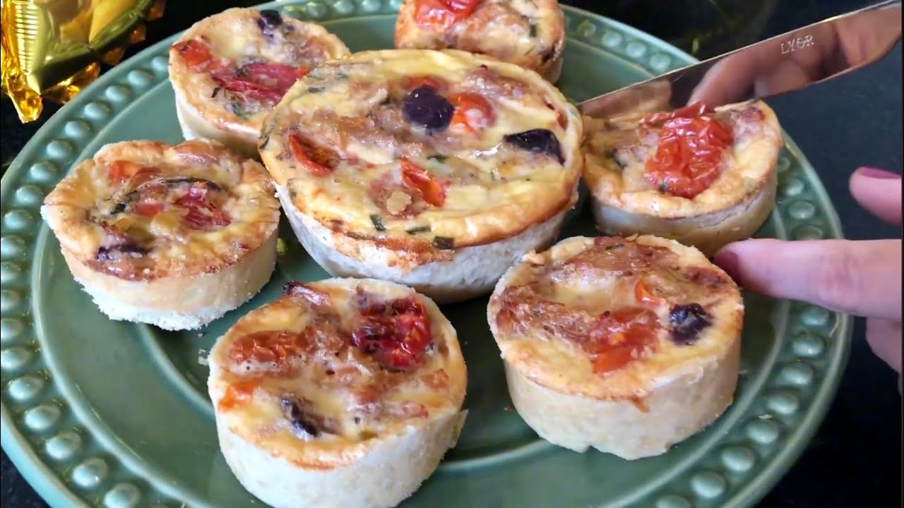 QUICHE DE BACALHAU | CROCANTE E CREMOSA