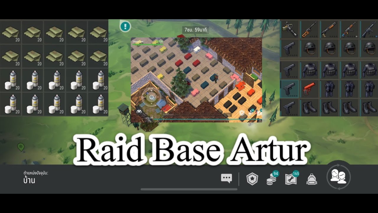LDOE Raid Base Artur Last Day On Earth V.1.18.4