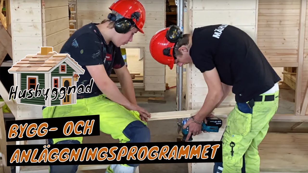 Bygg- och anläggningsprogrammet, inriktning husbyggnad
