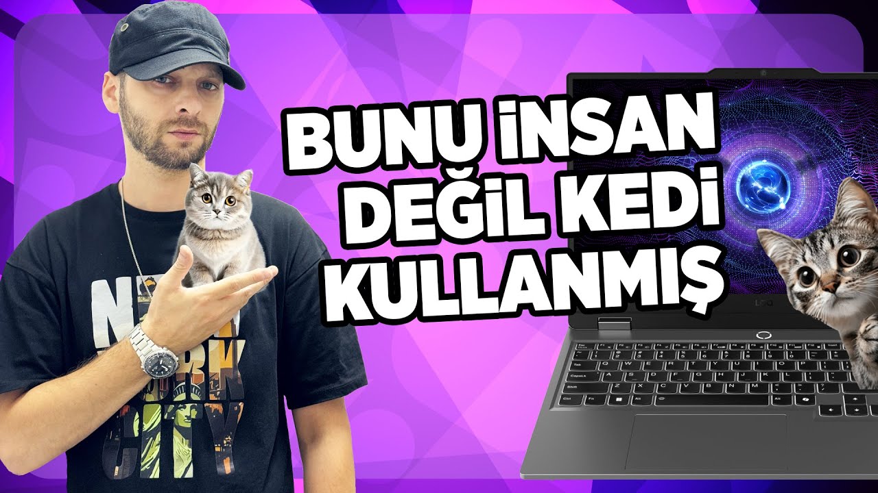 Lenovo Bu Laptopu Görse Kedisine 1 Yıllık Mama Hediye Verir!