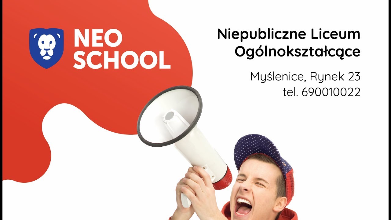 NEO TM SCHOOL - Niepubliczne Liceum Og&oacute;lnokształcące w Myślenicach. Nowa jakość edukacji.