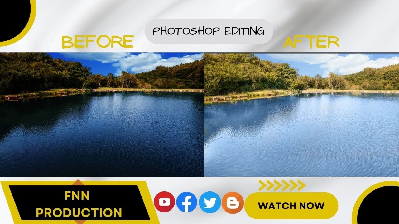 How to edit Day light photo in  photoshop