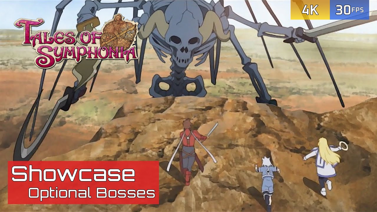 Optional Bosses | Tales of Symphonia [4K 30FPS No Commentary]