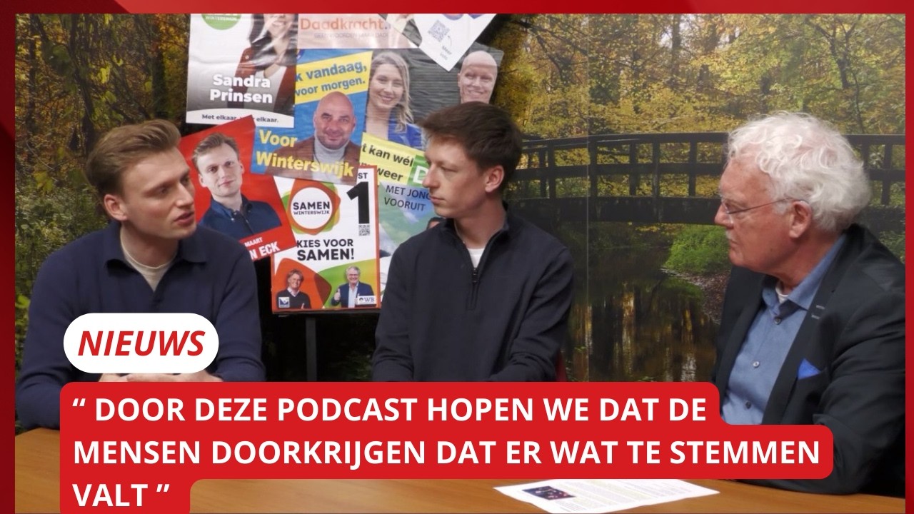 Een gezamenlijke podcast VVD & PVDA in Winterswijk | RTV Slingeland