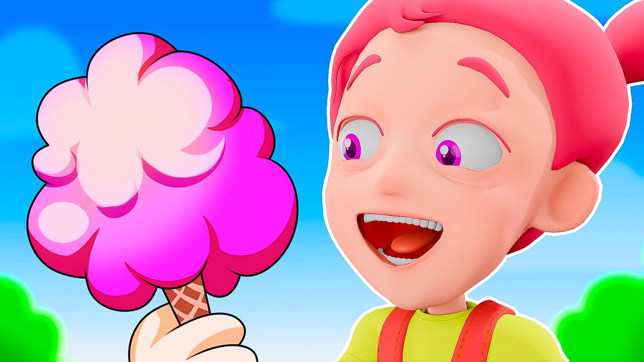 Yummy! Cotton Candy Song | Best Kids Songs and Nursery Rhymes