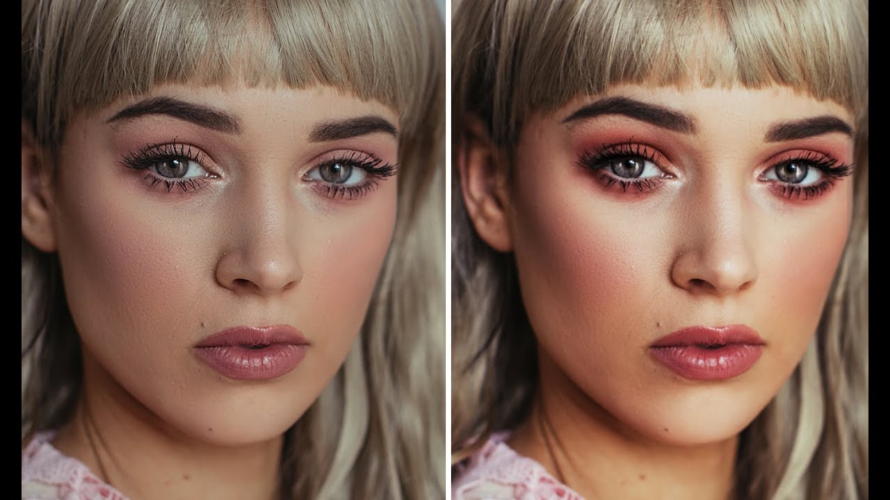 Enhance Makeup in Photoshop - Good for Makeup Artists!