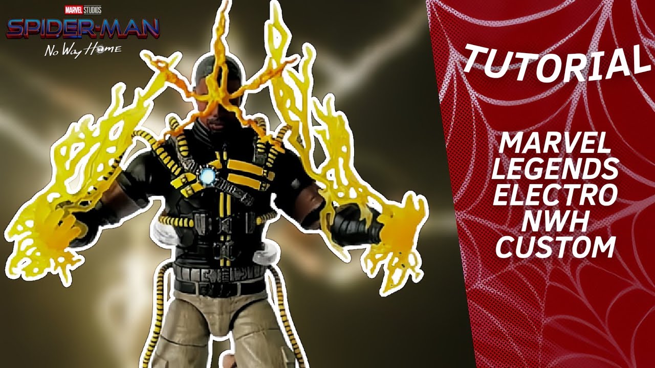 Marvel Legends Electro NWH Custom | Procedimiento y Review EN ESPAÑOL