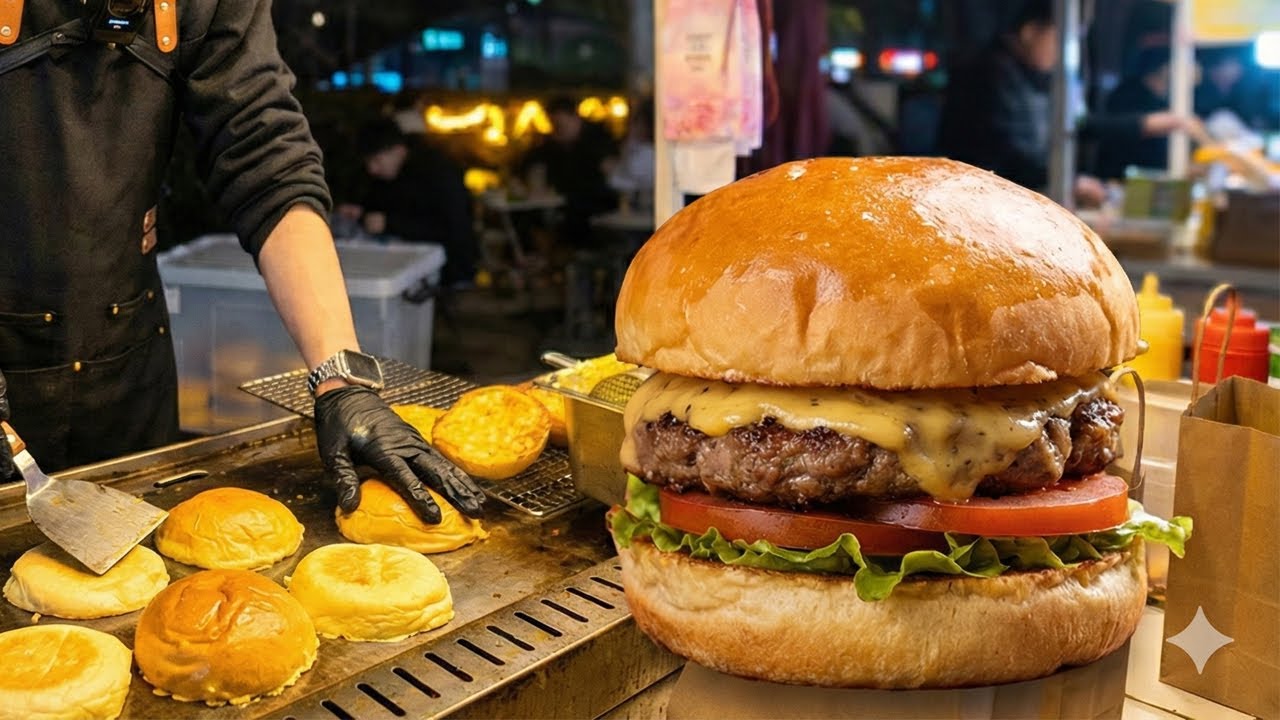 🔴 LIVE : Burger Man 中華料理 중국 길거리 음식! #chinesestreetfood #chinesecuisine  20260204-2