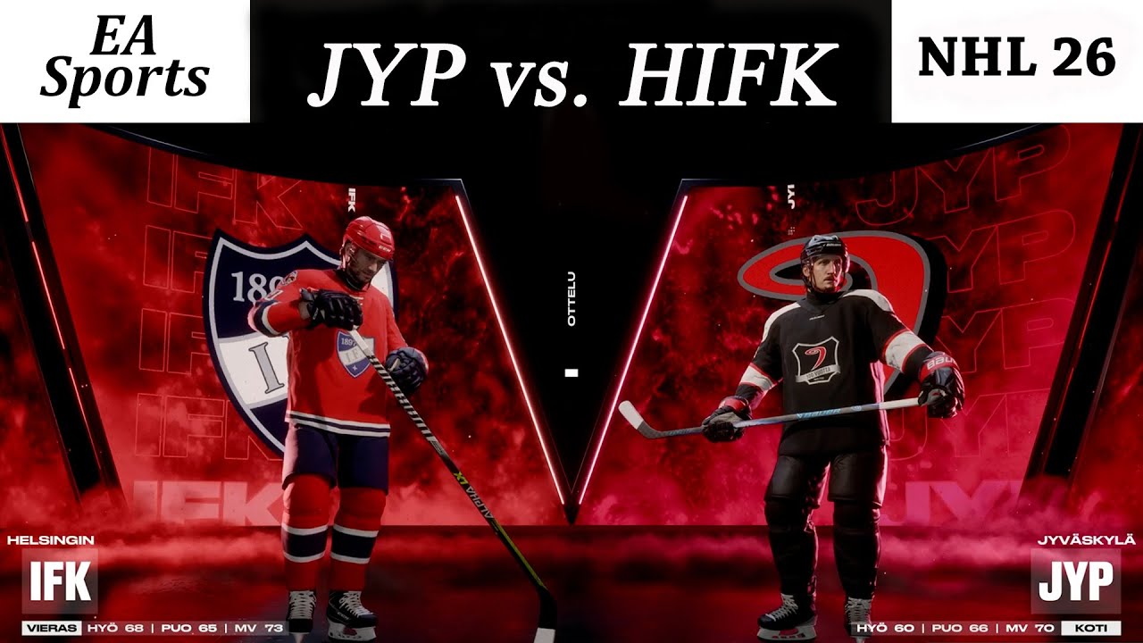 NHL 26 - Liiga - JYP vs. HIFK