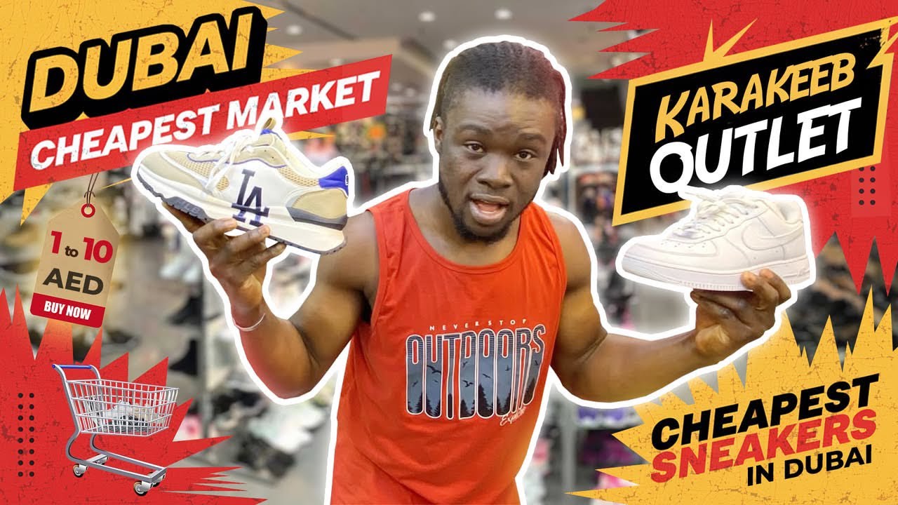 Dubai Cheapest Market |Karakeeb Outlet 1 To 10 AED Only || Cheapest Sneakers Shopping In Dubai