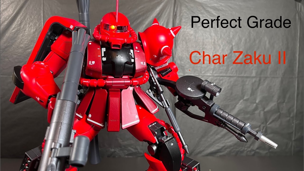 PG MS-06s Char’s Zaku-II | Mobile Suit Gundam 1979