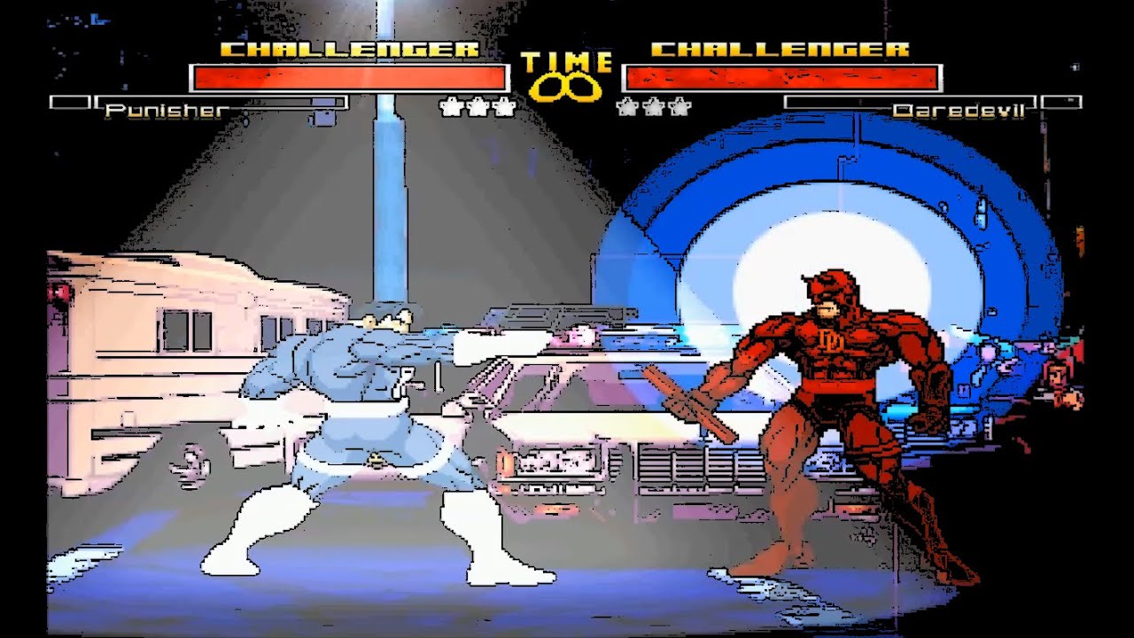 Mugen : Marvel : The Punisher Vs Daredevil (Request)