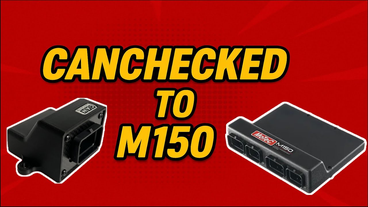 Testing out CanChecked MCE18 With Motec ECU