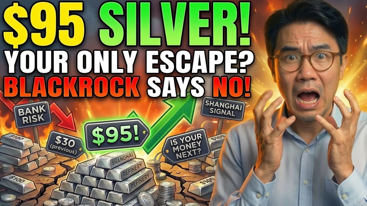 BlackRock Said NO: Is Your Money Next? $95 Silver Could Be Your Only Escape