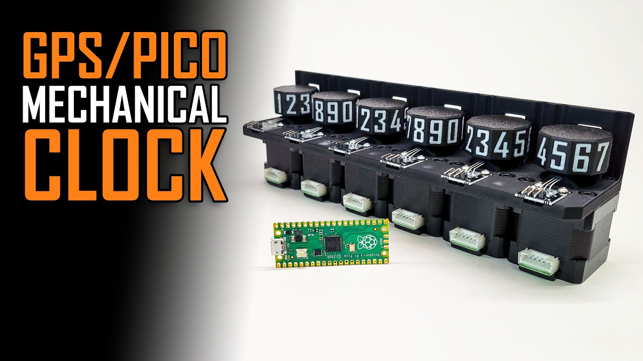 Building a GPS Mechanical Clock: Getting Started With The Raspberry Pi Pico