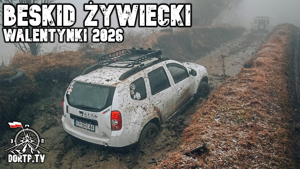 Walentynki 2026 - Beskid Żywiecki, Wisła - Duster Off-Road Team Poland , wyjazd terenowy w g&oacute;ry