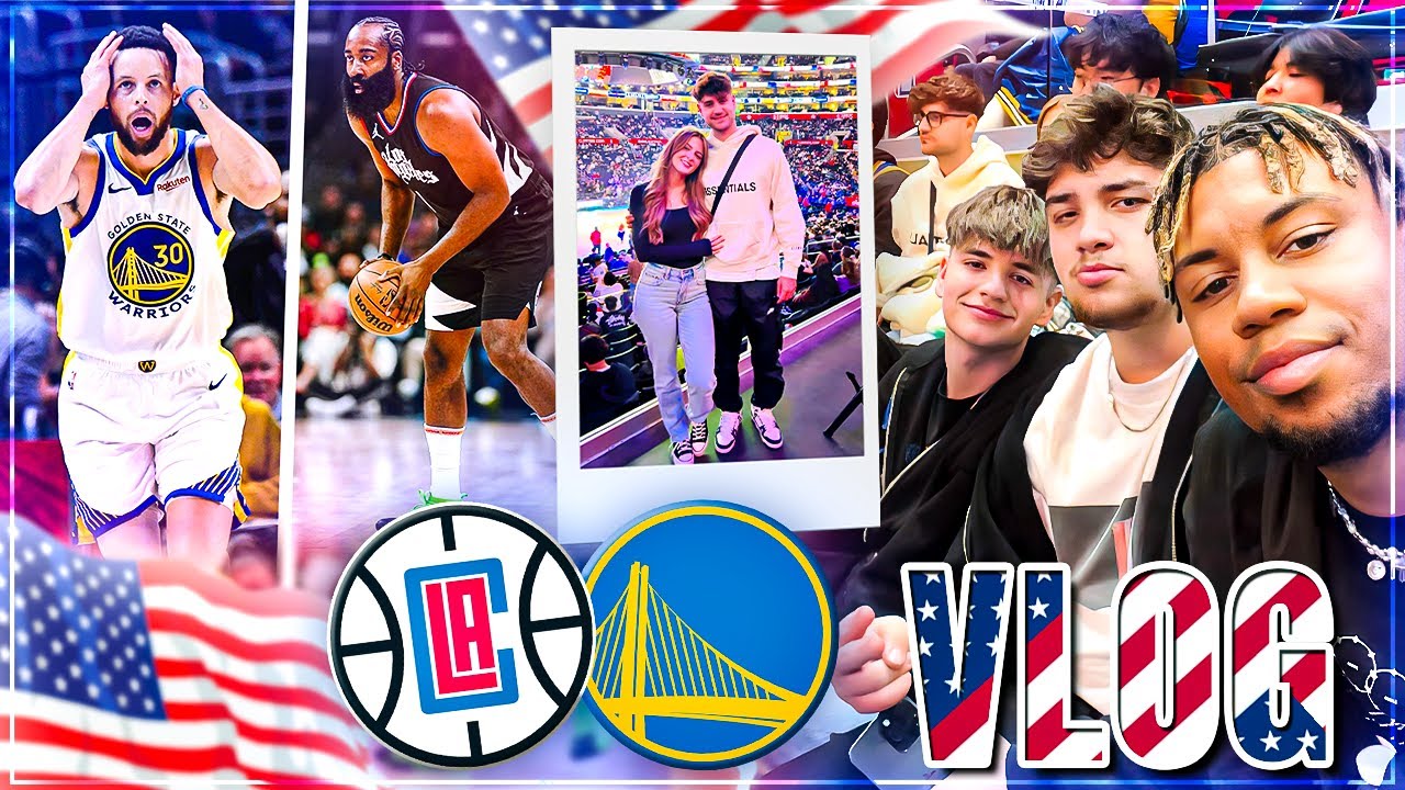 STEPH CURRY LIVE ERLEBT😍🏀 LA CLIPPERS vs GOLDEN STATE mit Eli, Melle, Musti, Eldos & Rohat🔥 VLOG 209